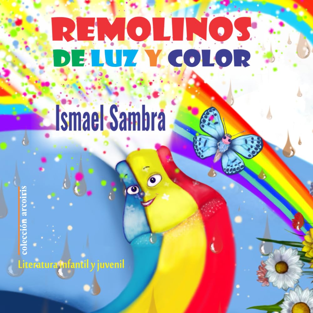 remolinos de luz y color